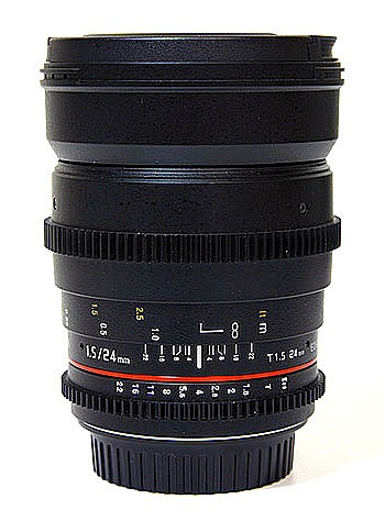 Samyang 24mm T1.5 F/1.4 ED AS UMC Cine / Video For Canon