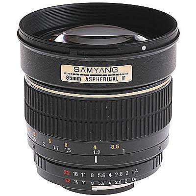 Samyang 85mm f1.4 Aspherical IF For Canon