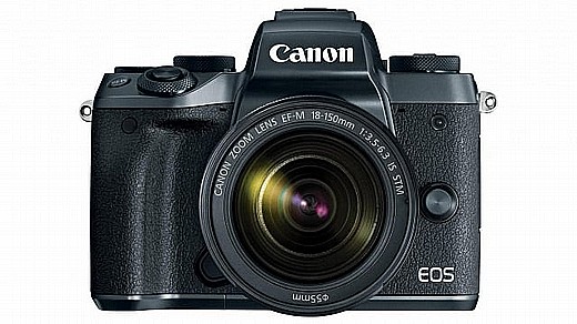 Canon Eos M5+mount adapter+18-150mm