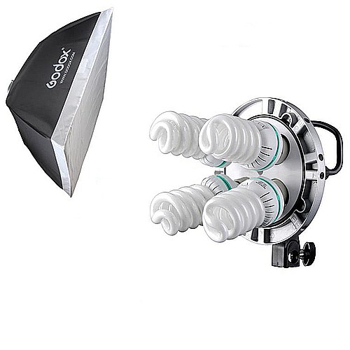 ����� ����� �-4 ����� Godox TL-4K with 60 X 60 cm softbox