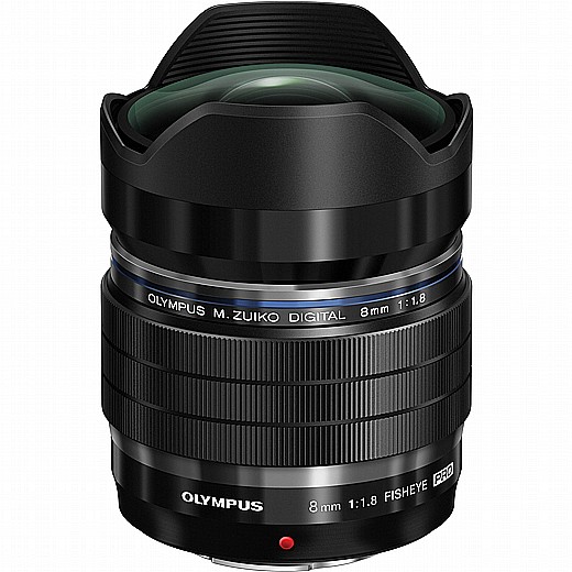 Olympus M.ZUIKO Digital ED 8mm f/1.8 Fisheye PRO Lens-���