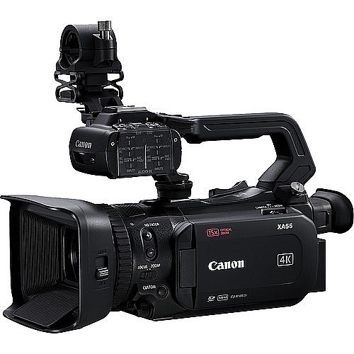 Canon XA55 UHD 4K30 Camcorder with Dual-Pixel Autofocus