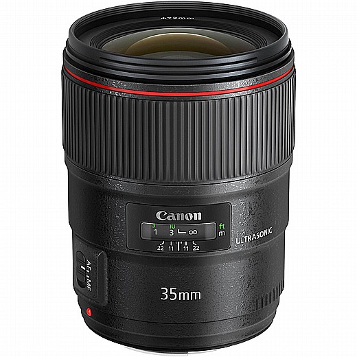 Canon EF 35mm f/1.4L II USM שנה אחריות