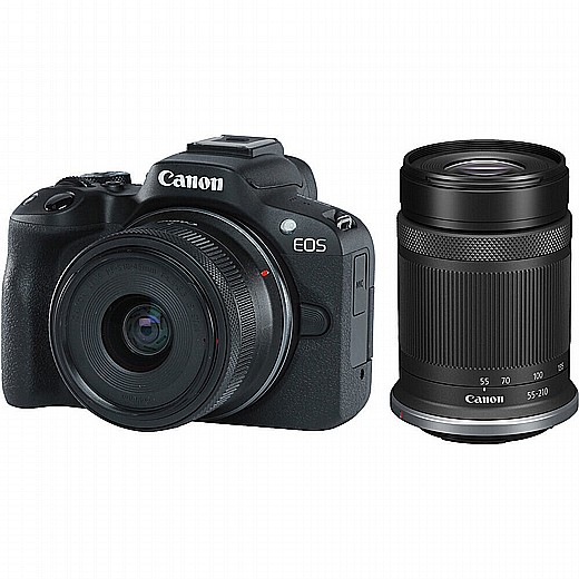 CANON EOS R50   RFS 18-45 + RFS 55-210  ���� ���� ����� ! 