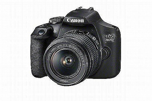 EOS 2000D + 18-55 IS II